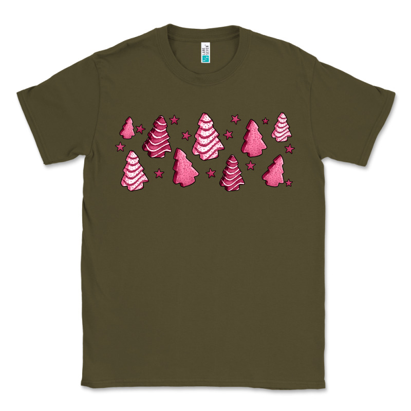 Pink Christmas Cakes Classic Tee by Jasminsmagicworld | Teevron