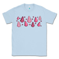 Dusty Blue pink christmas cakes Classic Tee - Jasminsmagicworld