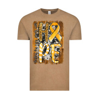 Finding The Cure Starts With Hope Childhood Cancer Awareness  With Bac Vintage Tee | Teevron