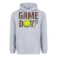 Heather Grey tennis game day Heavyweight Hoodie - BarkalooDesign