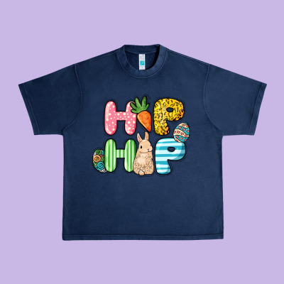 Hip Hop Easter Day Urban Heavy Tee Designed By Howdyjamesfarm