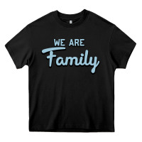 Black We Are Family Heavy Core Tee - Bettercallsaul