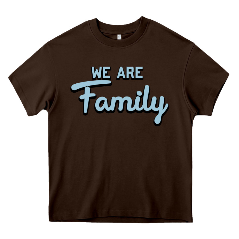 We Are Family Heavy Core Tee by Bettercallsaul | Teevron