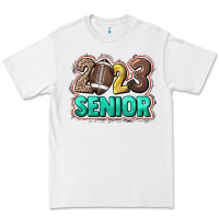 White 2023 senior Football Premium Tee - NancyCooperArtShop