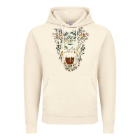 Vintage Artic Werewolf Face Lycan Gothic Horror Occult Scary Halloween Vintage Hoodie - longCreatives