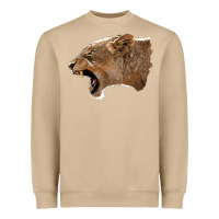 Mushroom Puma Head Heavyweight Sweatshirt - LillyAllenDesigns