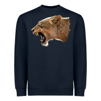 Navy Puma Head Heavyweight Sweatshirt - LillyAllenDesigns