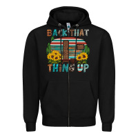 Black back that thing up Zipper Hoodie - Artiststas