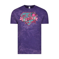 Cloud Purple not all heroes wear capes Vintage Tee - CowGirlArtShop