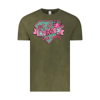 Vintage Olive not all heroes wear capes Vintage Tee - CowGirlArtShop