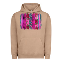 Pigment Burro valentine's day floral leopard brushstroke Urban Hoodie - AdoDesignShop