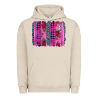 Pigment French Oak valentine's day floral leopard brushstroke Urban Hoodie - AdoDesignShop