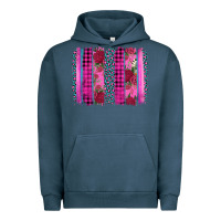 Pigment Midnight Navy valentine's day floral leopard brushstroke Urban Hoodie - AdoDesignShop