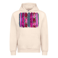 Sandshell valentine's day floral leopard brushstroke Urban Hoodie - AdoDesignShop