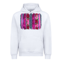 White valentine's day floral leopard brushstroke Urban Hoodie - AdoDesignShop