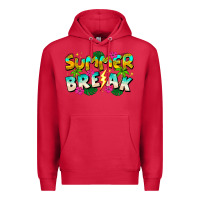Cardinal Summer Break Premium Hoodie - CowhideDigitalArt