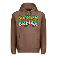 Chestnut Summer Break Premium Hoodie - CowhideDigitalArt