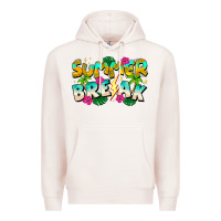 Pale Pink Summer Break Premium Hoodie - CowhideDigitalArt