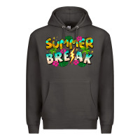 Smoke Summer Break Premium Hoodie - CowhideDigitalArt