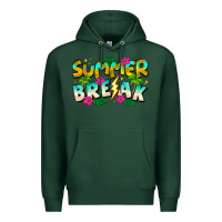 Sports Green Summer Break Premium Hoodie - CowhideDigitalArt