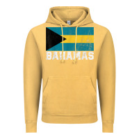 Vintage Mustard Bahamas Flag Country Men Women Kids Christmas Gift Family Vintage Hoodie - longCreatives