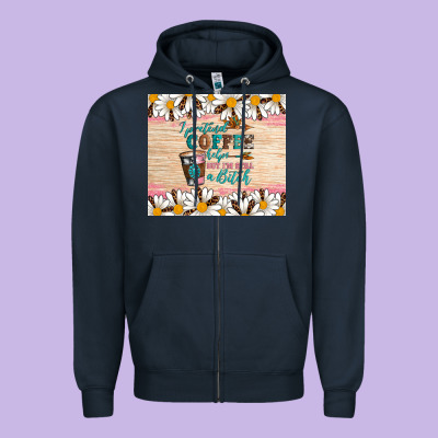 I Pretend Coffee Helps But I'm Still A Bitch Zipper Hoodie Designed By Artiststas