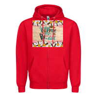 Red i pretend coffee helps but i'm still a bitch Zipper Hoodie - Artiststas