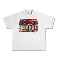 Lunar Rock American junkie 4th of july Urban Heavy Tee - CowGirlArtShop