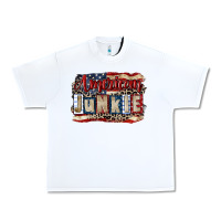 White American junkie 4th of july Urban Heavy Tee - CowGirlArtShop