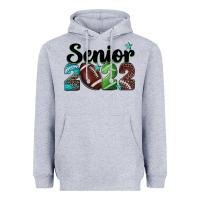 Heather Grey football senior 2022 Heavyweight Hoodie - BarkalooDesign