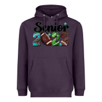 Plum football senior 2022 Heavyweight Hoodie - BarkalooDesign