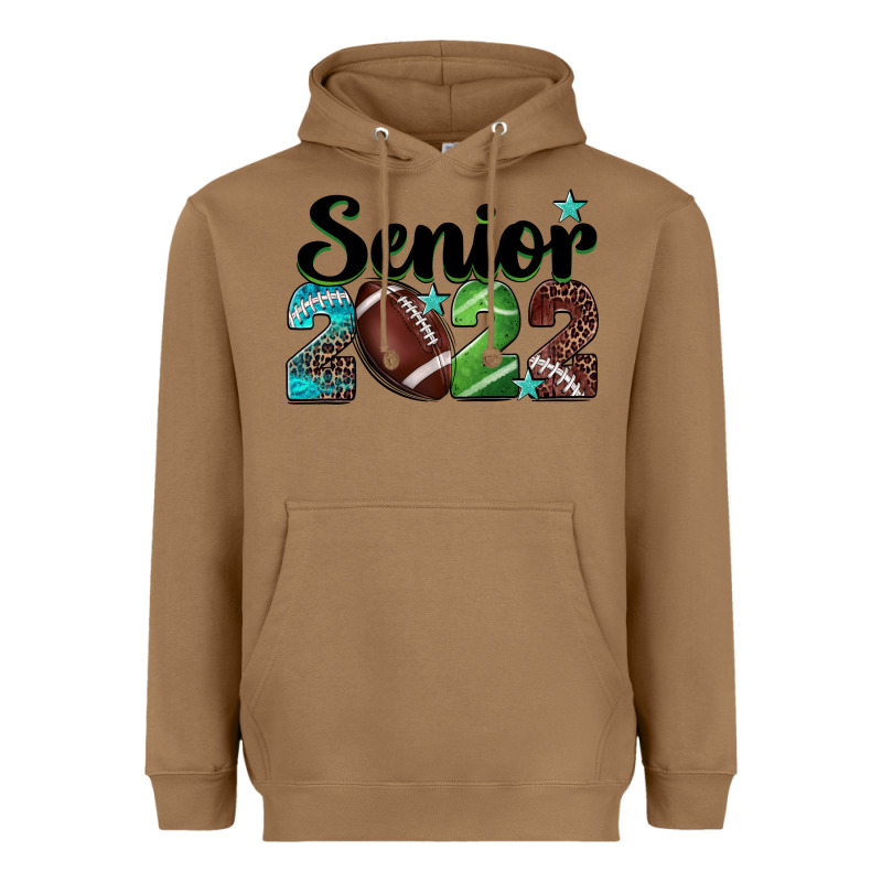 Football Senior 2022 Heavyweight Hoodie by BarkalooDesign | Teevron