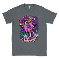 Charcoal Heather Space cowgirl Classic Tee - HowdyJamesFarm