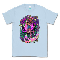 Dusty Blue Space cowgirl Classic Tee - HowdyJamesFarm