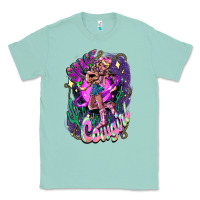 Seafoam Space cowgirl Classic Tee - HowdyJamesFarm