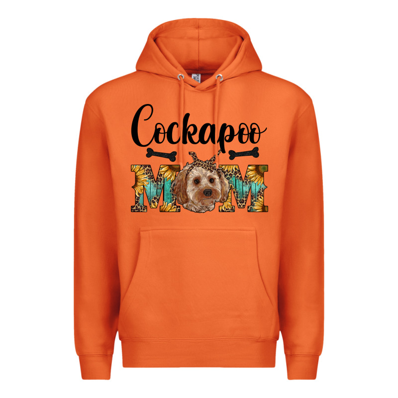 Western Cockapoo Mom Premium Hoodie by RanaPortraitStore | Teevron