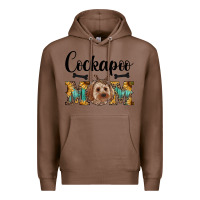 Chestnut Western Cockapoo Mom Premium Hoodie - RanaPortraitStore