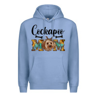Colony Blue Western Cockapoo Mom Premium Hoodie - RanaPortraitStore
