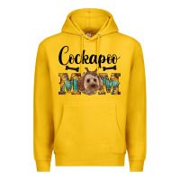 Lemon Western Cockapoo Mom Premium Hoodie - RanaPortraitStore