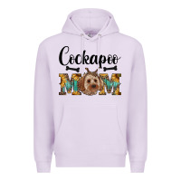 Lilac Western Cockapoo Mom Premium Hoodie - RanaPortraitStore