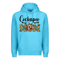 Ocean Blue Western Cockapoo Mom Premium Hoodie - RanaPortraitStore