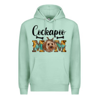 Seafoam Western Cockapoo Mom Premium Hoodie - RanaPortraitStore