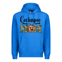 True Royal Western Cockapoo Mom Premium Hoodie - RanaPortraitStore