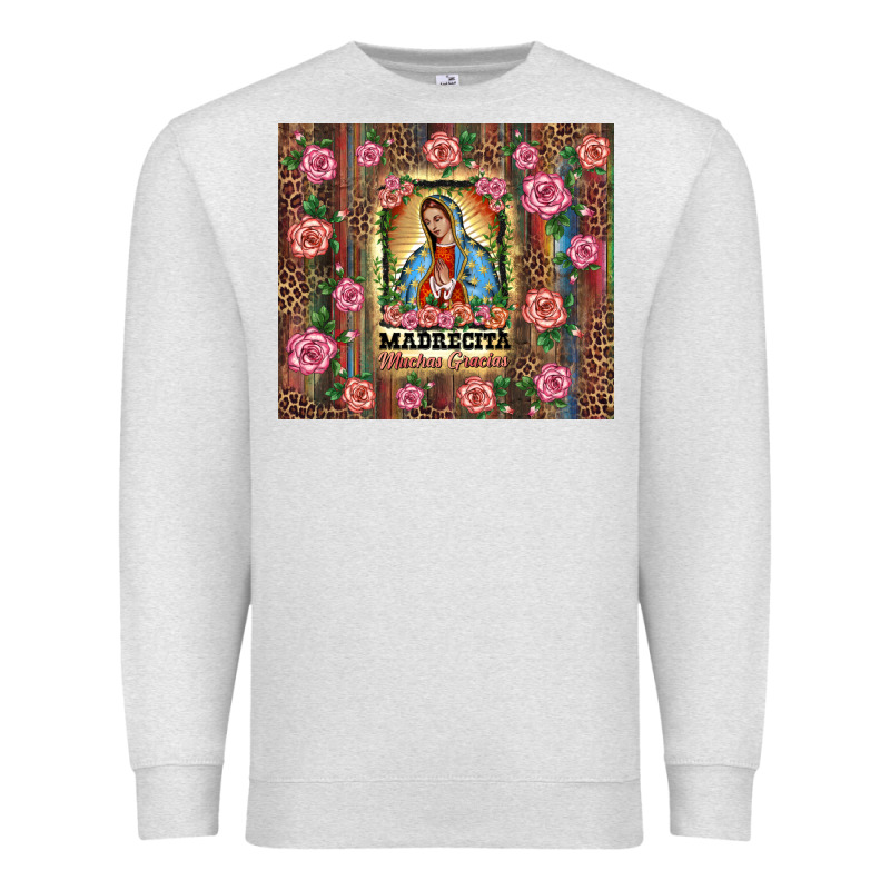 Madrecita Muchas Gracias Premium Sweatshirt by BarkalooDesign | Teevron