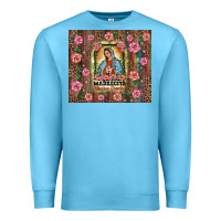 Ocean Blue madrecita muchas gracias Premium Sweatshirt - BarkalooDesign