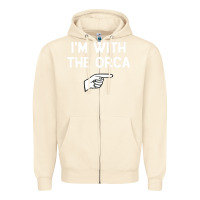 Sandshell im with the orca costume halloween matching party Zipper Hoodie - longCreatives
