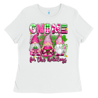 White gnome for the holidays Ladies Tee - texasbilliewilder