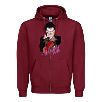 Burgundy Funny Gifts Male Adam Singer Ant Songwriter Gift Music Fans Zipper Hoodie - longCreatives
