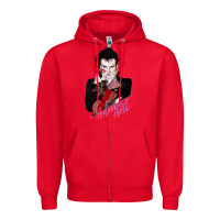 Red Funny Gifts Male Adam Singer Ant Songwriter Gift Music Fans Zipper Hoodie - longCreatives