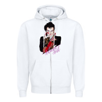White Funny Gifts Male Adam Singer Ant Songwriter Gift Music Fans Zipper Hoodie - longCreatives